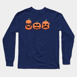 Funny Pumpkins Long Sleeve T-Shirt